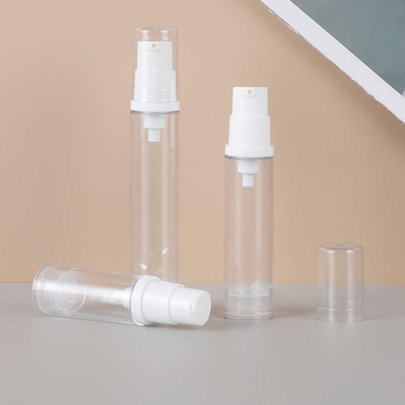 Chai hút chân không 5ml 10ml 15ml, chai chiết mini, lotion, kem