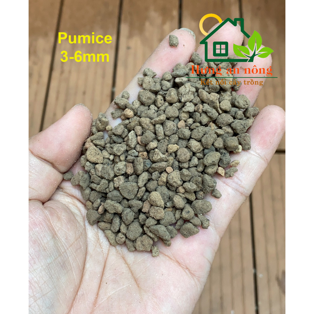 Bao 40 lít đá pumice đá bọt nhập khẩu Indonesia, trồng sen đá xương rồng bonsai