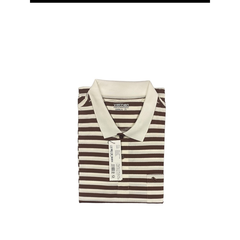 Áo Thun polo viettien sọc ngang