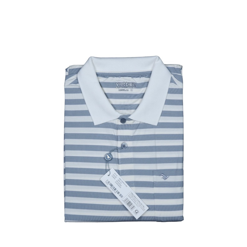 Áo Thun polo viettien sọc ngang