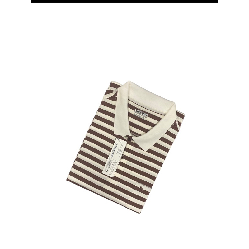 Áo Thun polo viettien sọc ngang
