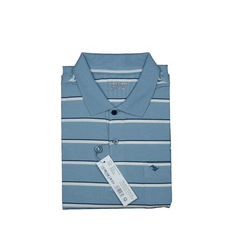 Áo Thun polo viettien sọc ngang