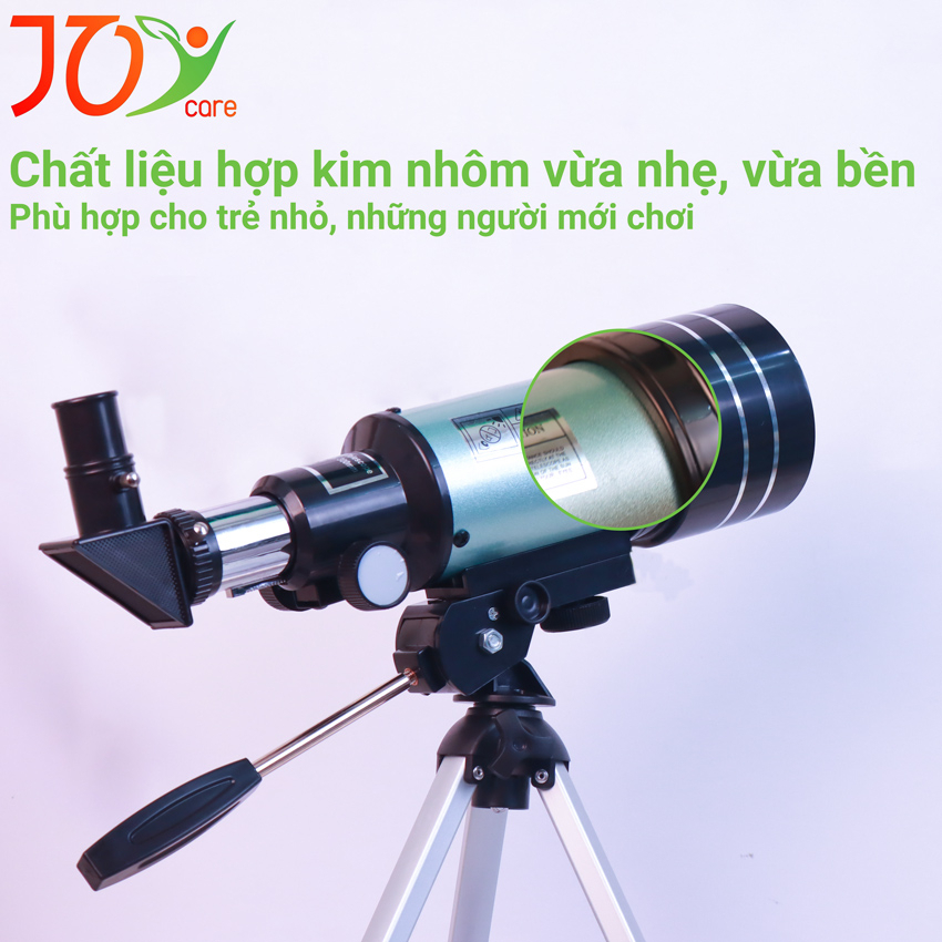 Kính thiên văn trẻ em F30070M, thu phóng 150 lần Joycare, quan sát được mặt trăng với độ sắc nét cao | BigBuy360 - bigbuy360.vn