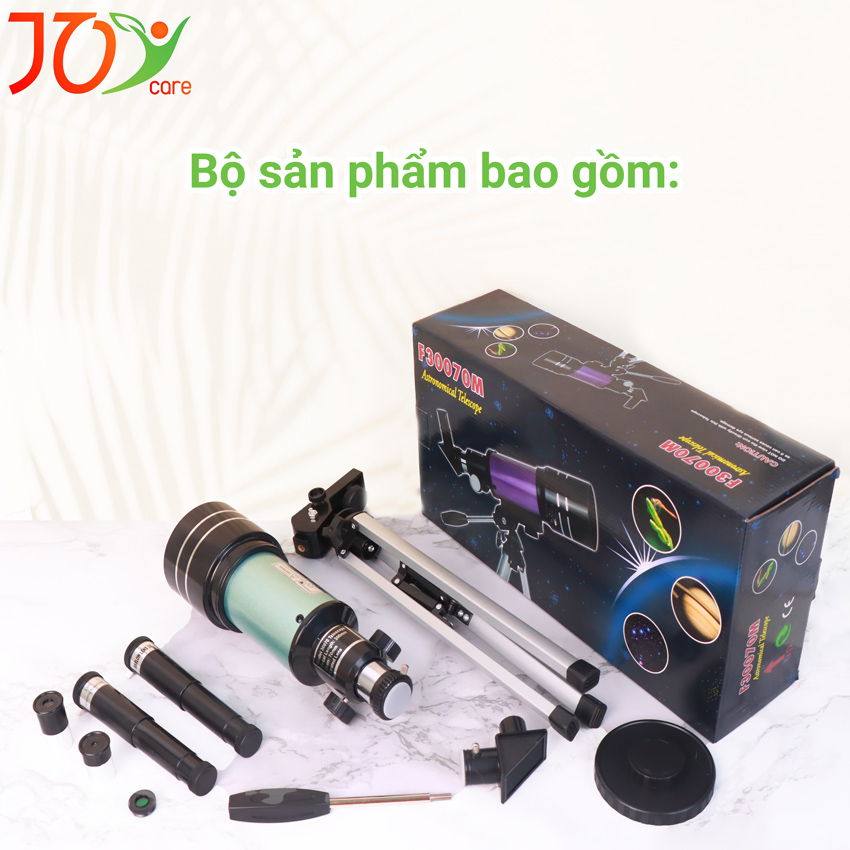 Kính thiên văn trẻ em F30070M, thu phóng 150 lần Joycare, quan sát được mặt trăng với độ sắc nét cao | BigBuy360 - bigbuy360.vn
