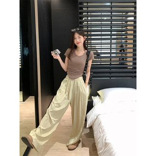 Áo babytee nhún eo buộc cổ áo thun ôm body