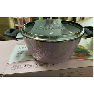 Nồi vân đá chống dính hoa cương greencook 20cm km nutifood