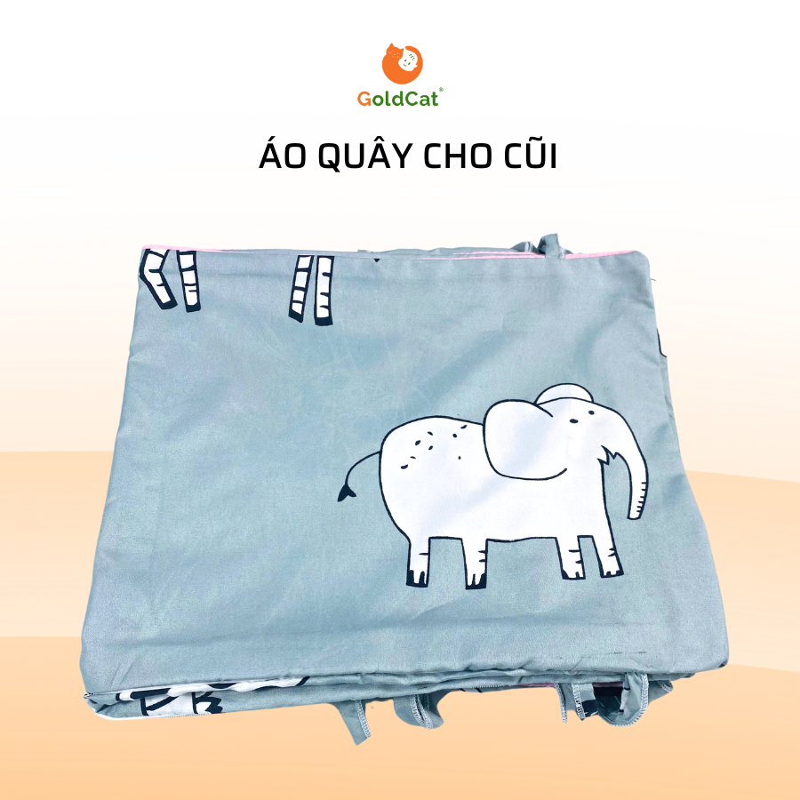 Áo Quây Cũi GOLDCAT Nhiều Màu Sắc, Chất Vải Mềm Mịn, Thấm Mồ Hôi, Thoáng Khí, Không Bai Xù Khi Giặt