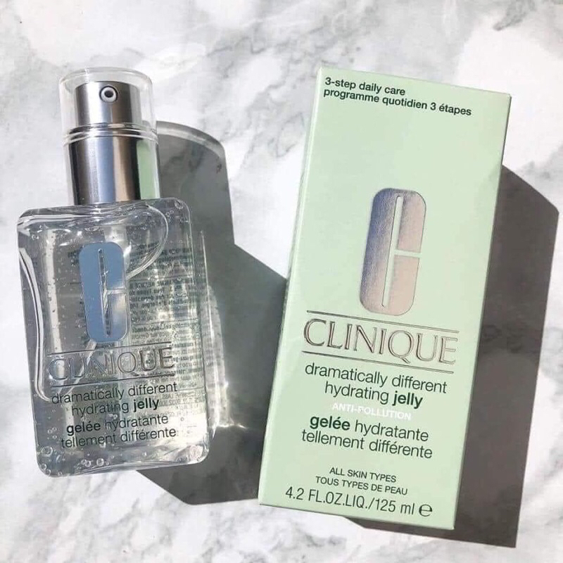 Hoả tốc - Kem dưỡng ẩm clinique jelly / gel 125ml dramatically diffirent hydrating siêu thích cho da dầu mùa hè