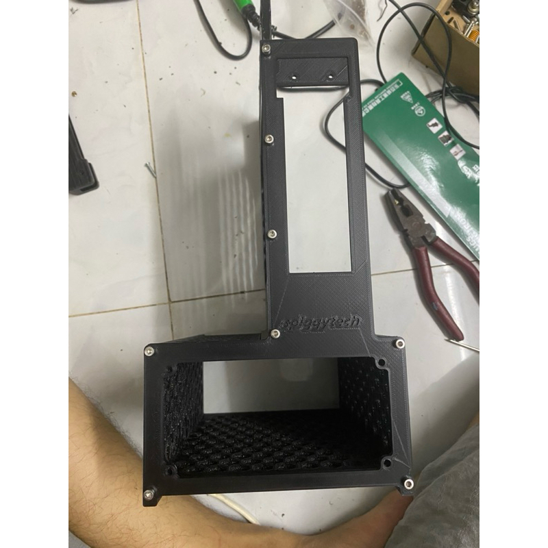 Open Case ITX - In 3D nhựa ABS