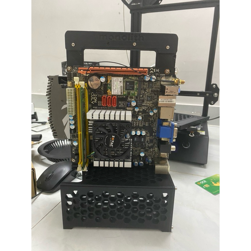 Open Case ITX - In 3D nhựa ABS