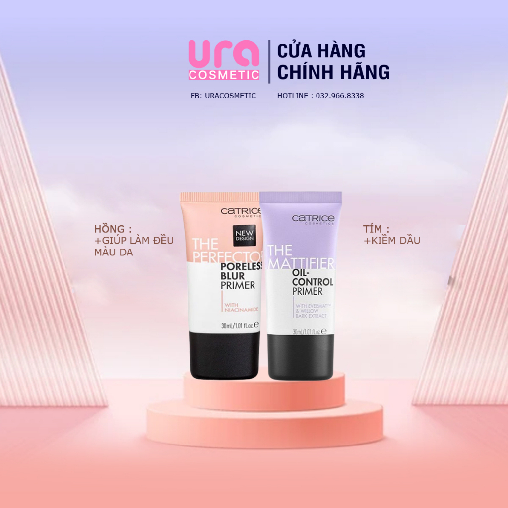 Kem lót kiềm dầu, làm đều màu da Catrice _ mẫu mới 2022