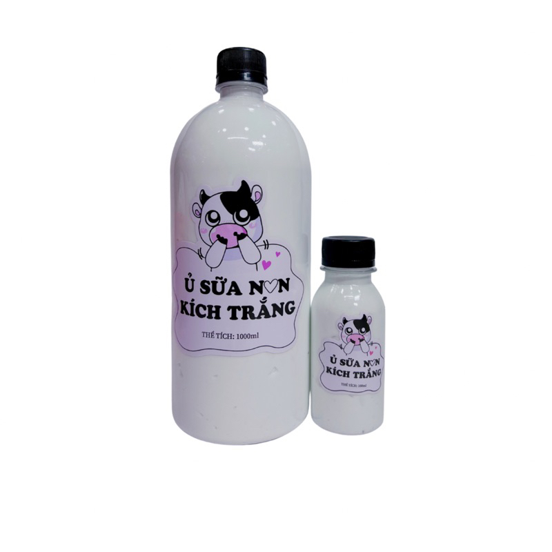 Sữa non bò Ủ kích trắng chai 1000ml ( 1 Lít )