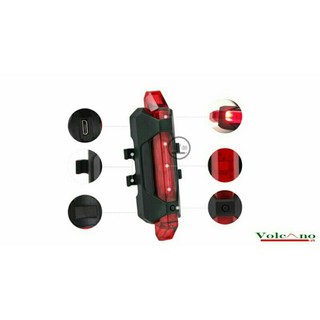 Đèn hậu xe đạp cảnh báo nhiêu chế độ, đèn nháy xe đạp mtb, đèn hậu cảnh báo xe đạp, đèn xe đạp sạc usb