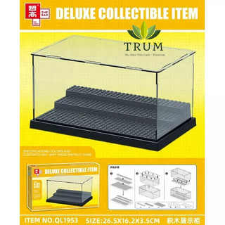 Hộp trưng bày mô hình minifigure 3 tầng hộp bảo quản mô hình display case hộp trong suốt chống bụi 3