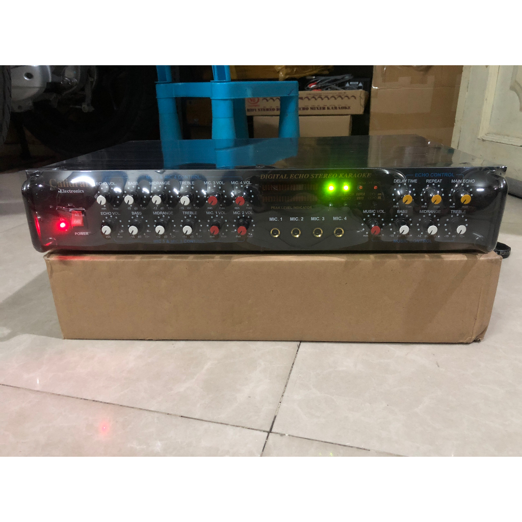 Vang Karaoke 2 line Calidraft 19ii