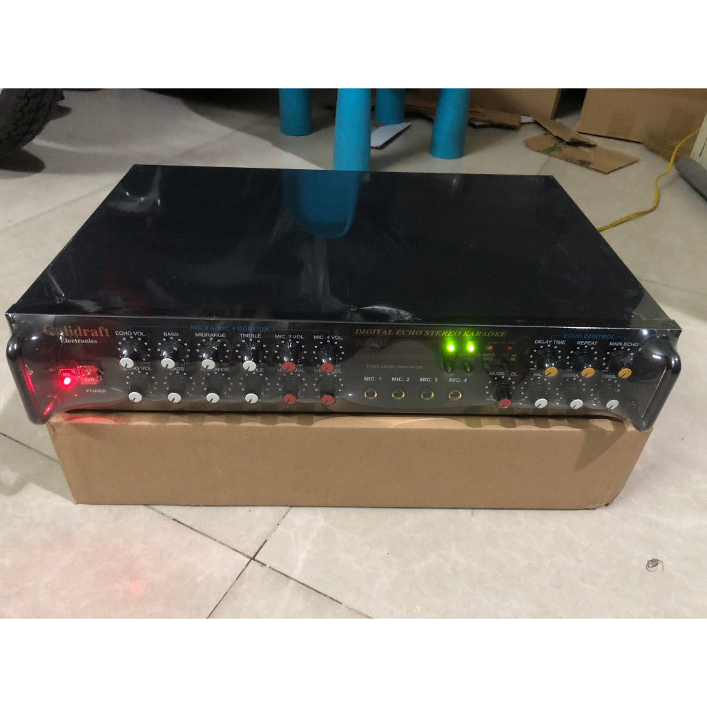 Vang Karaoke 2 line Calidraft 19ii