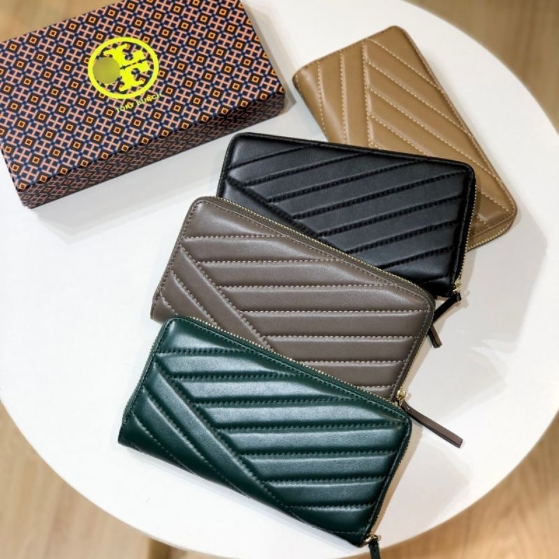 VÍ TORY BURCH KIRA CHEVRON CHẦN Dài