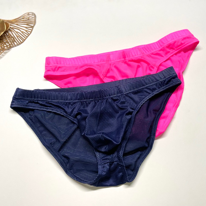 Quần lót nam bikini thun lưới mềm size M-XXL
