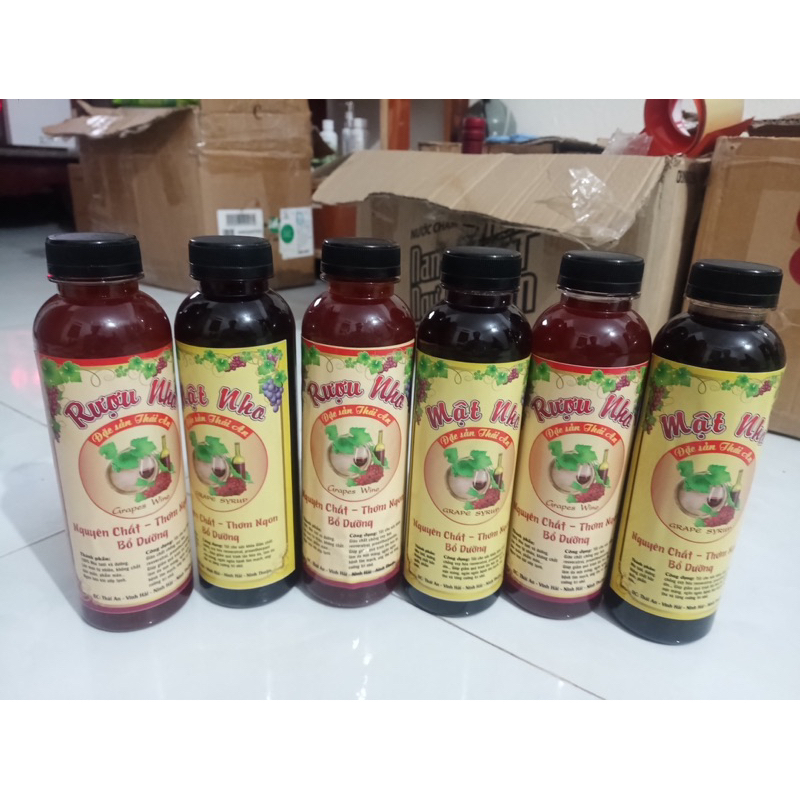 COMBO 2 CHAI MẬT NHO THÁI AN