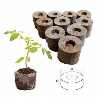Viên nén ươm hạt mùn dừa - Hỗ trợ ươm tất cả các loại hạt tỉ lệ nảy mầm 99%