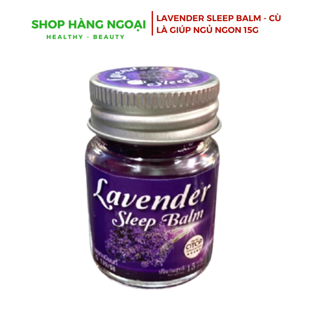 Dầu cù là ngủ ngon Lavender Sleep Balm 15g