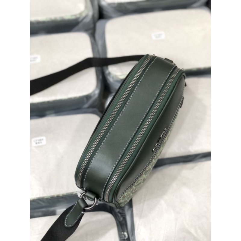 TÚI CHÉO NAM COACH GRAHAM With Coach Monogram Print