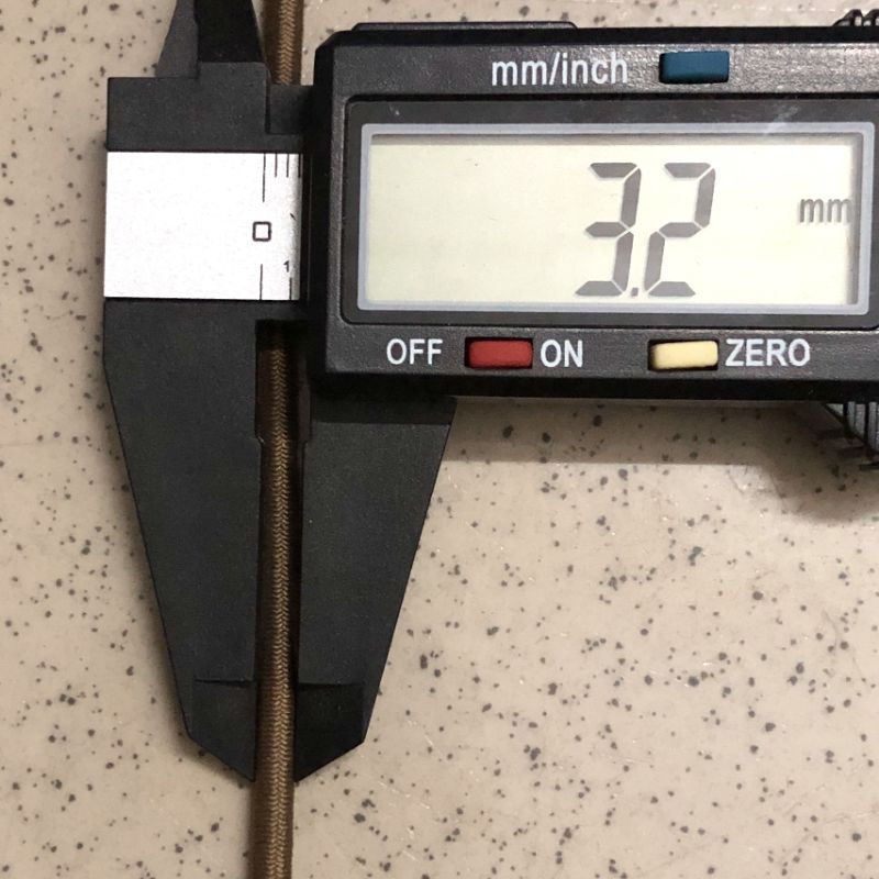 20 mét - Dây Dù thun 3.2mm tròn chắc tay đàn hồi 100% ko nhão dùng căng giữ đồ vật, trang trí, sp thủ công