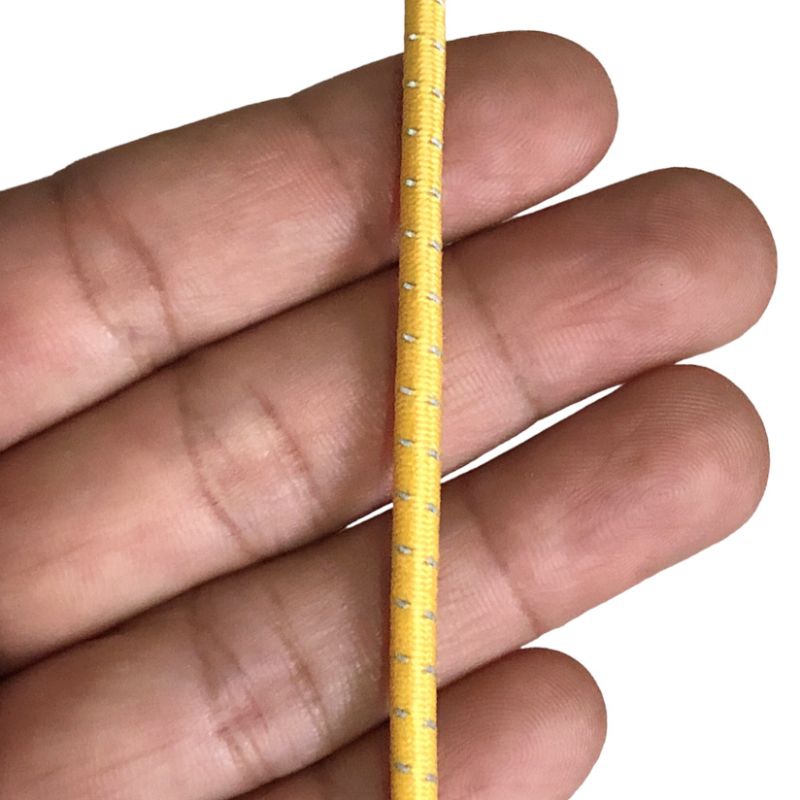 20 mét - Dây Dù thun 3.2mm tròn chắc tay đàn hồi 100% ko nhão dùng căng giữ đồ vật, trang trí, sp thủ công