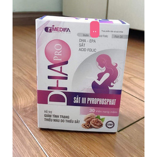 Viên sắt DHA multivitamin hộp 30 viên