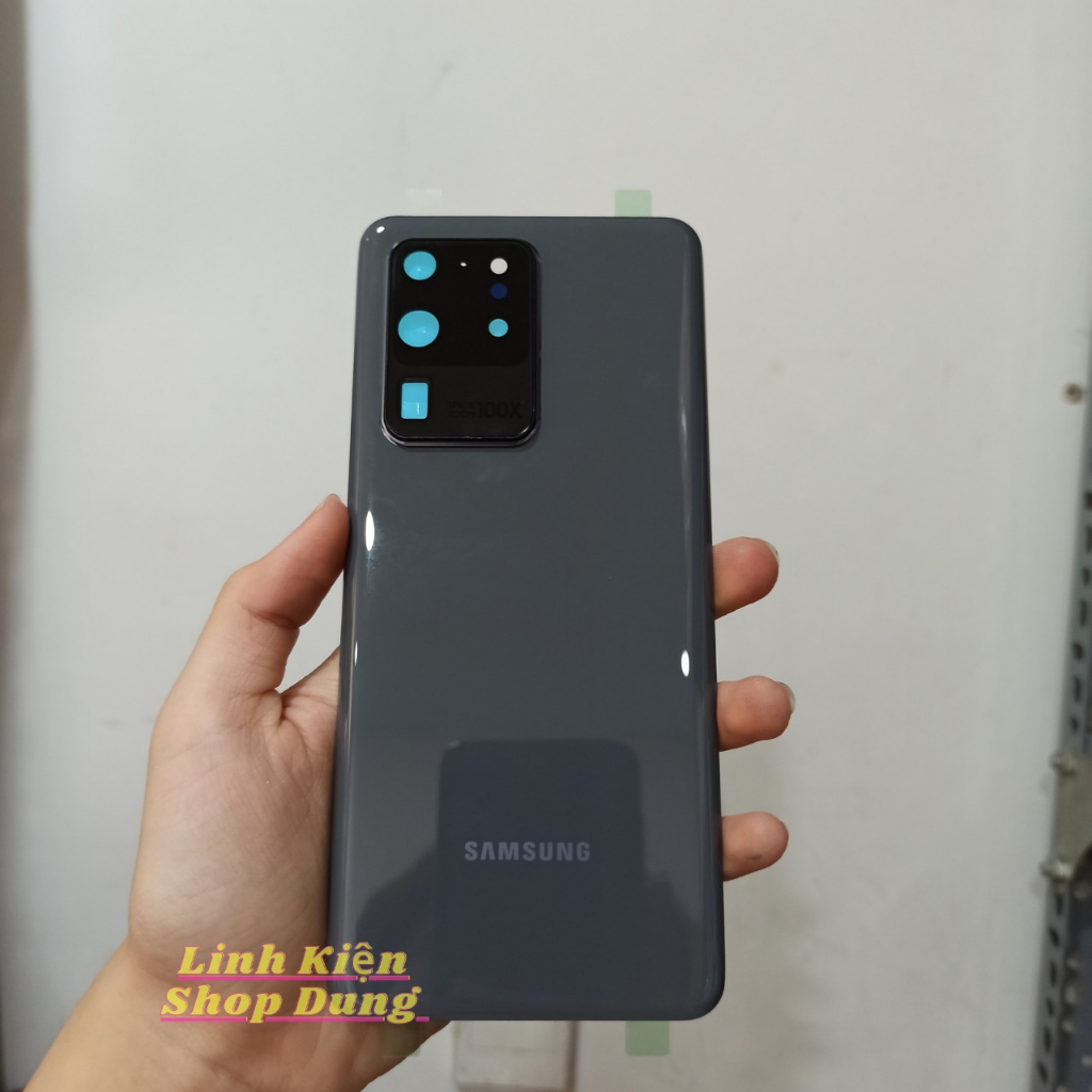 Nắp Lưng Samsung S20 Ultra Linh Kiện Có Kính Camera