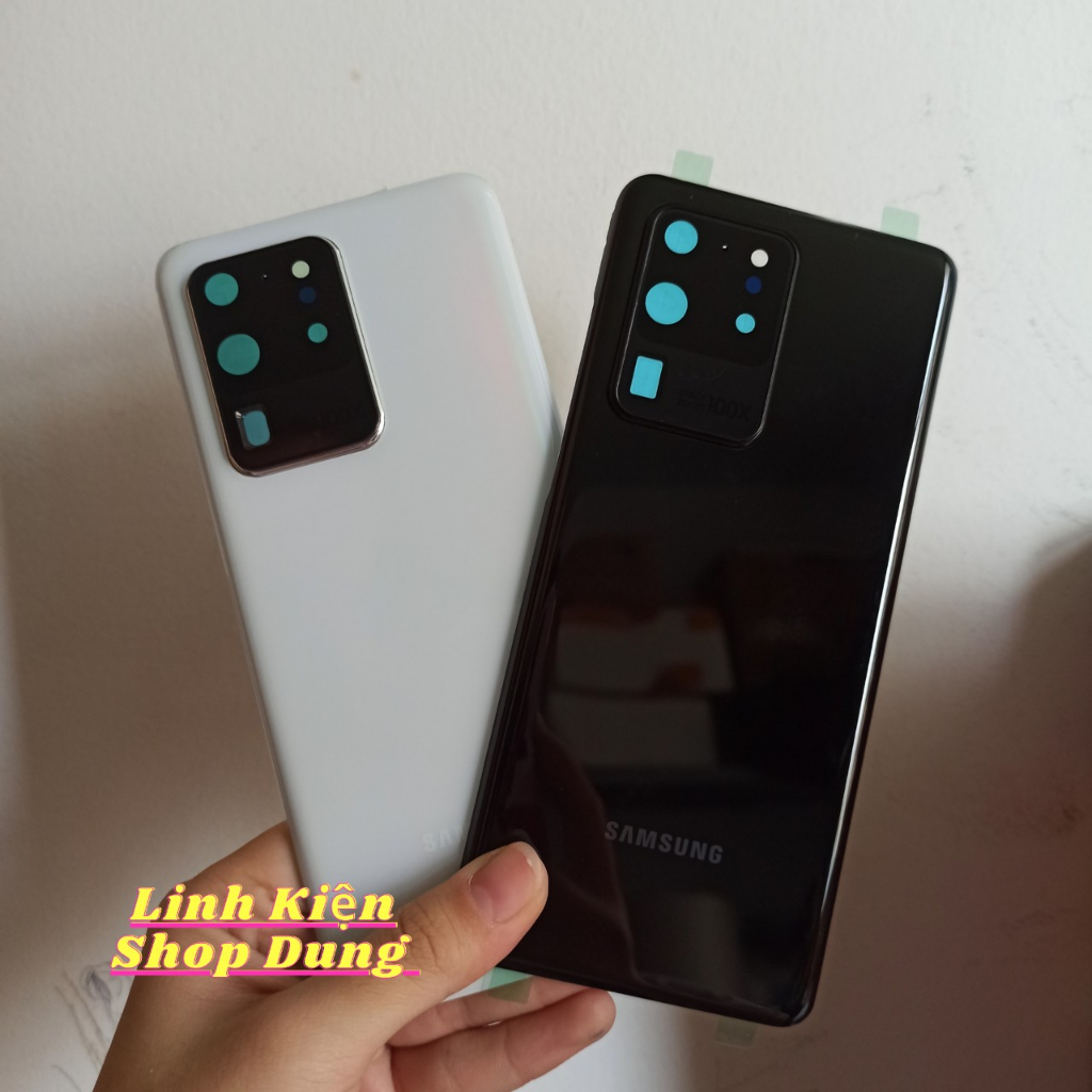 Nắp Lưng Samsung S20 Ultra Linh Kiện Có Kính Camera