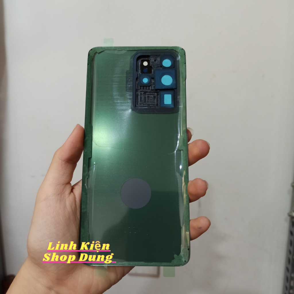Nắp Lưng Samsung S20 Ultra Linh Kiện Có Kính Camera