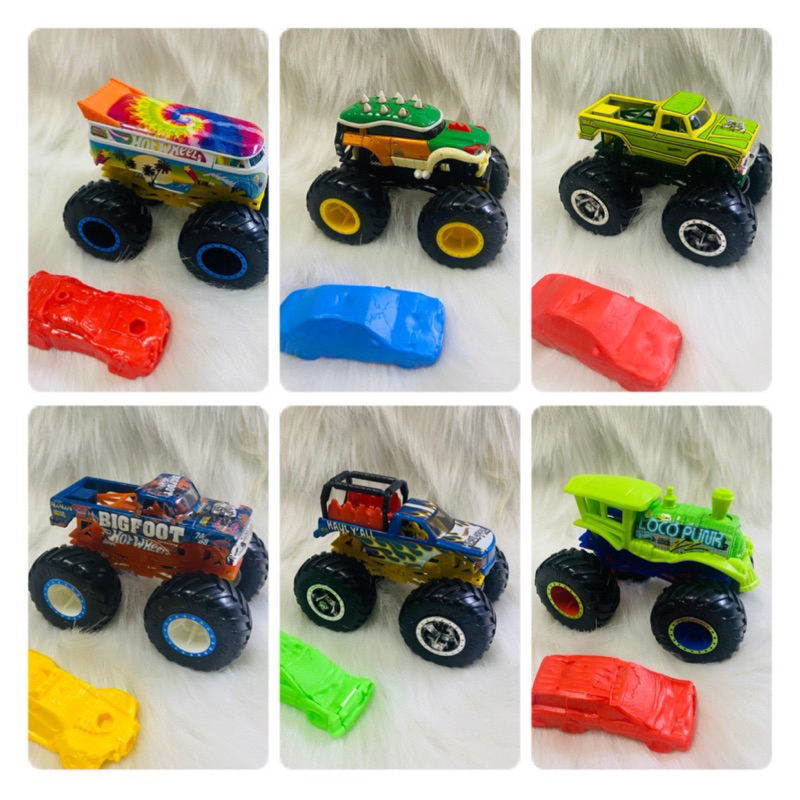 Xe mô hình Hotwheels Monster Trucks (không hộp)