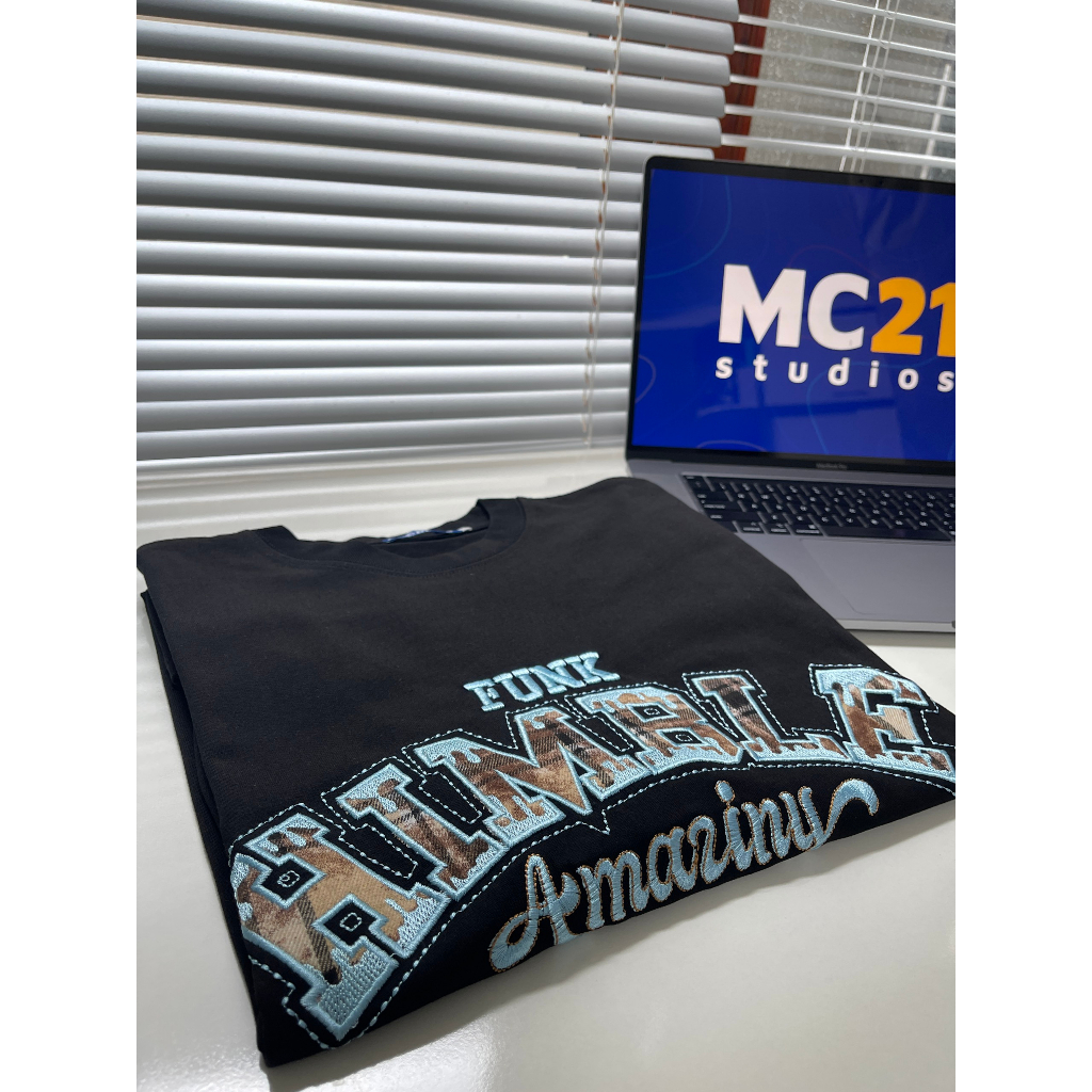 Áo phông MC21.STUDIOS oversize tay lỡ Unisex Ulzzang Streetwear Hàn Quốc tee form rộng t-shirt nam nữ pull A3629