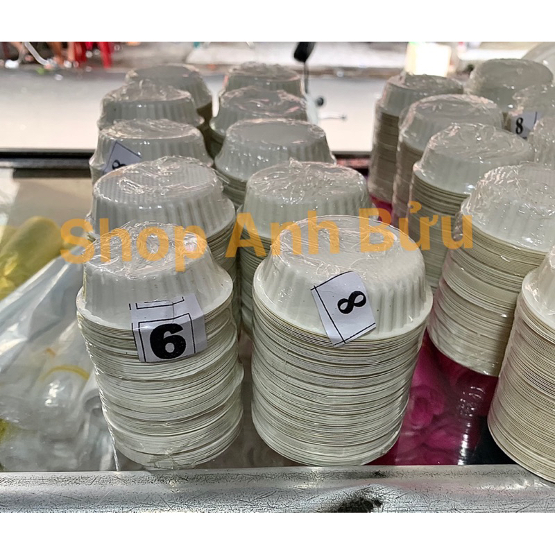 LỐC 100 CÁI CHÉN CHẤM CÁ VIÊN CHIÊN , XIÊN NƯỚNG