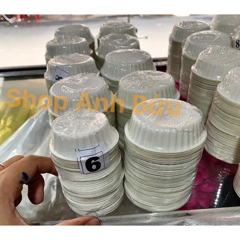 LỐC 100 CÁI CHÉN CHẤM CÁ VIÊN CHIÊN , XIÊN NƯỚNG
