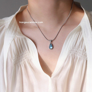 Dây chuyền nữ titan Blue Ocean