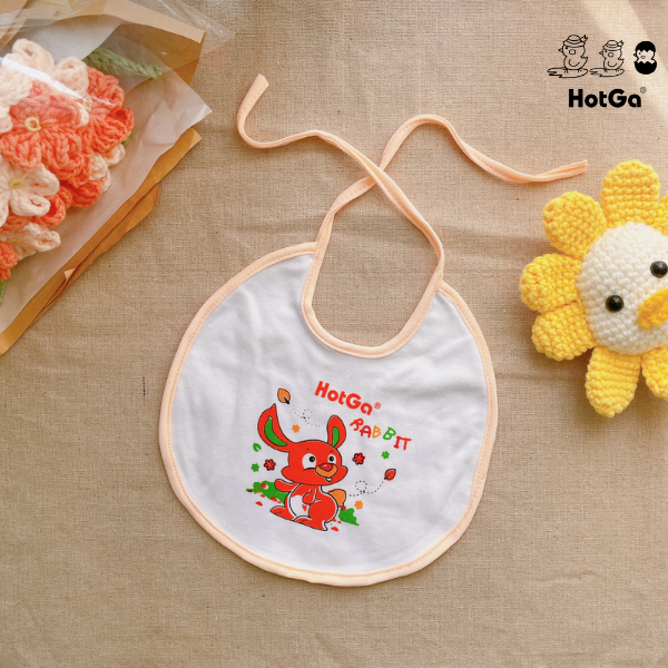 Yếm cột dây HotGa cho bé sơ sinh đến 12 tháng