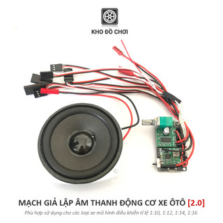 Mạch giả lập âm thanh động cơ xe ô tô phiên bản 2.0 - Made by Kho Đồ Chơi