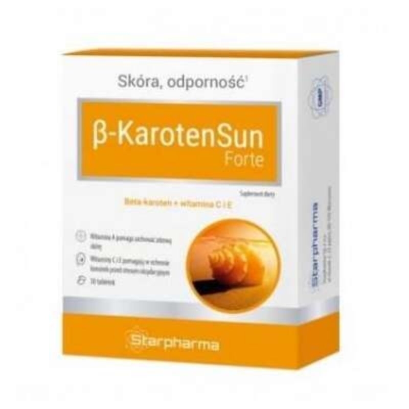 viên uống chống nắng Beta Karoten Sun Forte, 30 viên