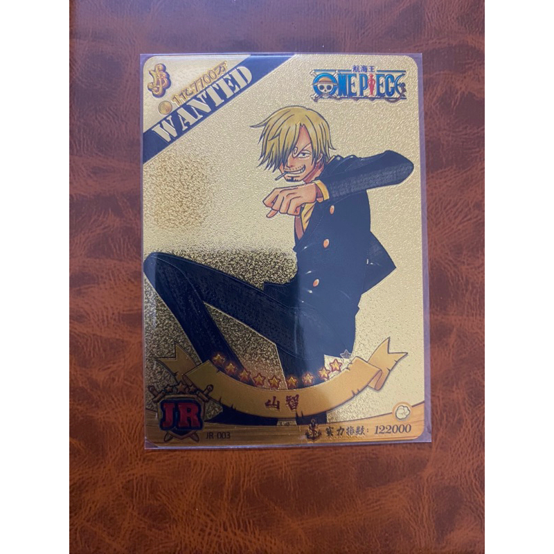 Thẻ lẻ onepiece cấp JR ánh bạc/vàng