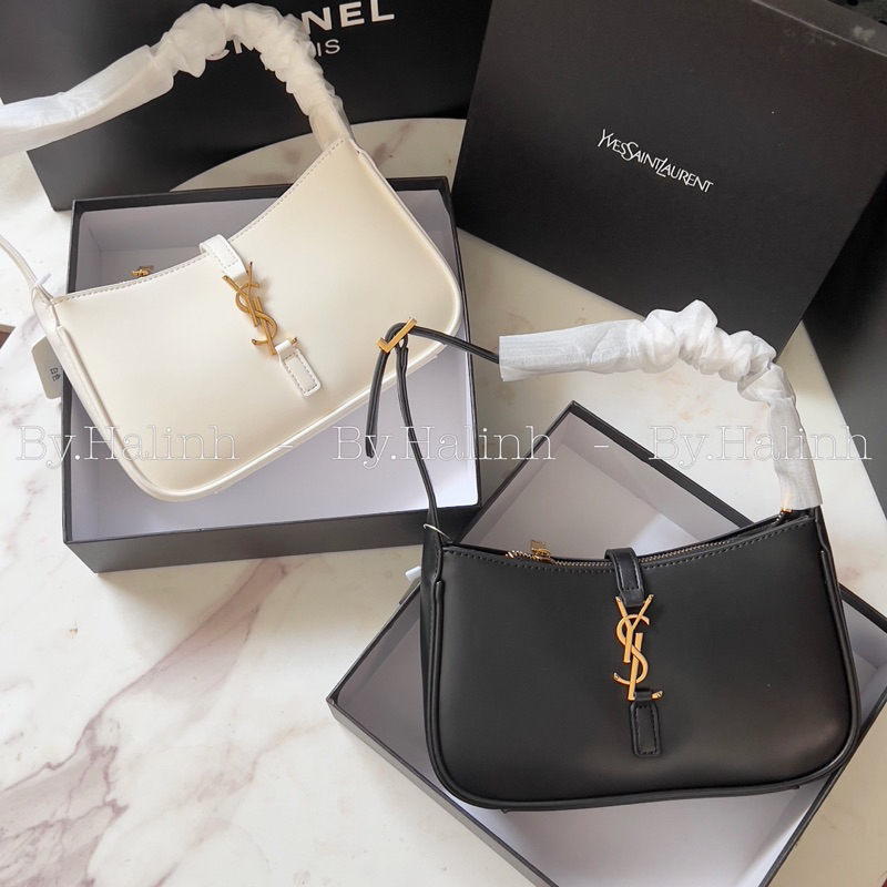 ✨Loại 1-Fullbox✨ Túi Kẹp Nách Móc Y hàng QC full hộp bản da trơn