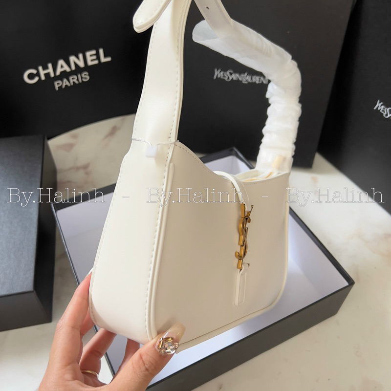 ✨Loại 1-Fullbox✨ Túi Kẹp Nách Móc Y hàng QC full hộp bản da trơn