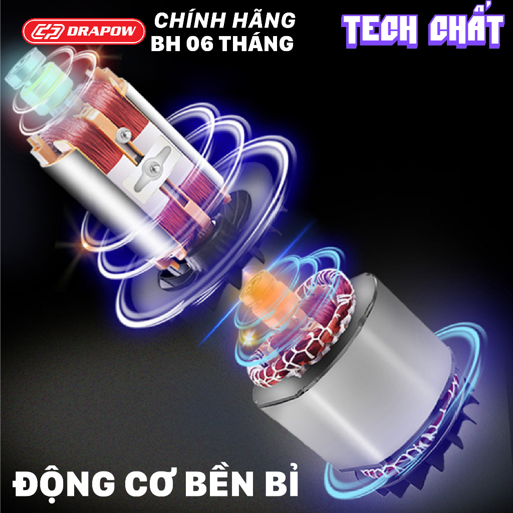 Máy phát điện du lịch 750W ít ồn Drapow PD01 chính hãng nhỏ gọn dễ dàng mang đi cắm trại