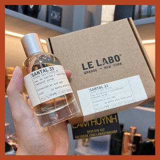 Nước hoa le labo santal 33 5ml - 10ml