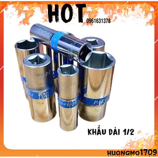 Đầu khẩu lục giác 1/2 dài 8cm lẻ số 24, 27, 30, 32