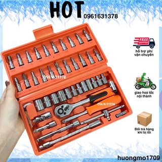 Bộ khẩu tay tự động 1/4 với 46 chi tiết KAPUSI Japan Nhật