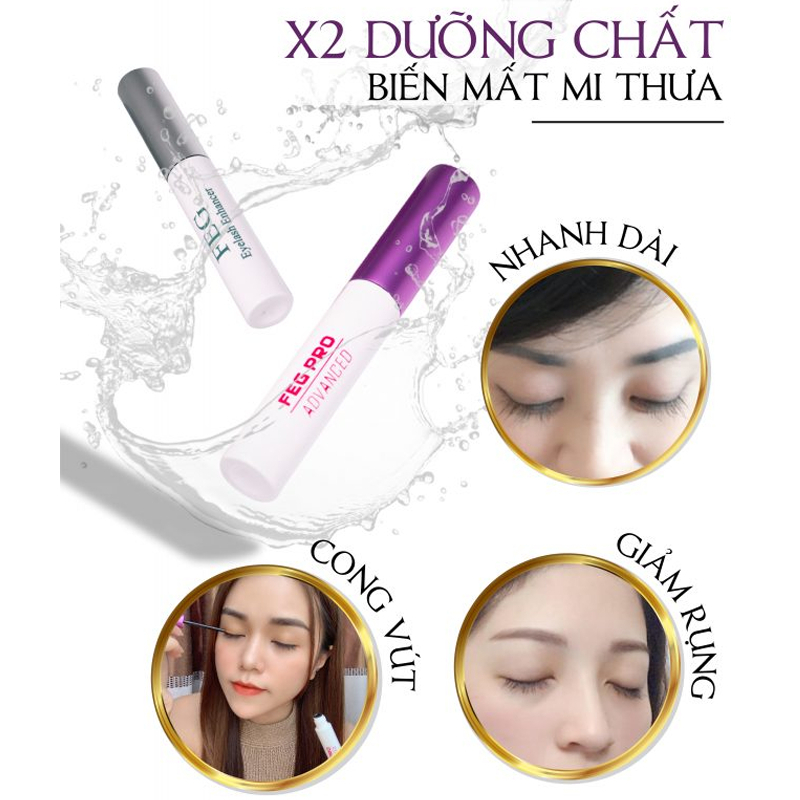 Serum Nuôi Dưỡng Lông Mi, Chân Mày Hiệu Quả Sau 2 Tuần