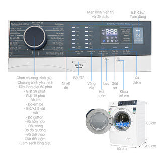 Máy Giặt Electrolux EWF8024P5WB