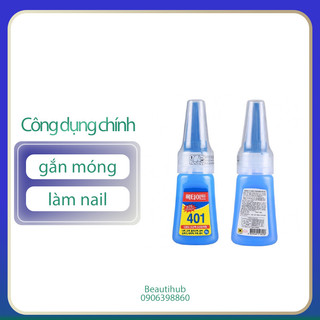 Keo dán 401 loại 1 siêu bền làm móng - phụ kiện móng